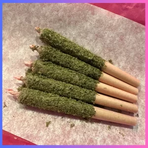 Goods Pre-Rolls w/ Sauce + Kief - 5 King Joints Pack - Hybrid