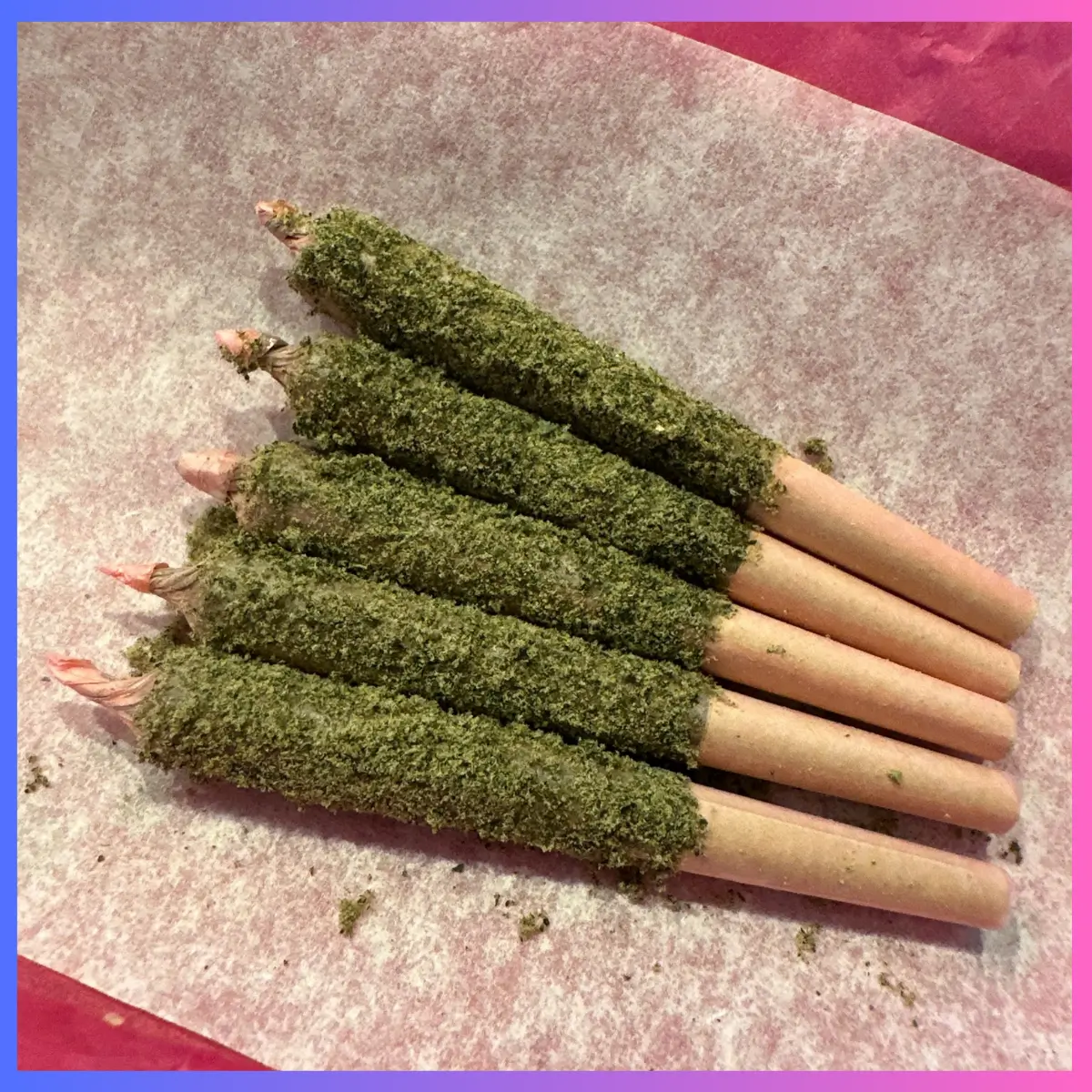 Goods Pre-Rolls w/ Sauce + Kief - 5 King Joints Pack - Hybrid