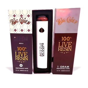 A box Big Chief Disposable Vape - 1g