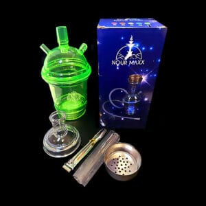 NOUR MAXX PORTABLE HOOKAH KIT CUP WITH LED LIGHT