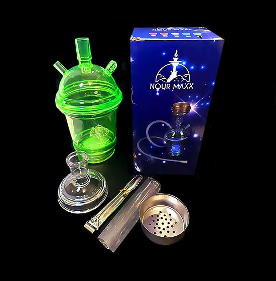 NOUR MAXX PORTABLE HOOKAH KIT CUP WITH LED LIGHT