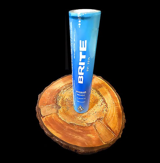 BRITE Pre-rolled tube (1g) - Hybrid - White Runtz