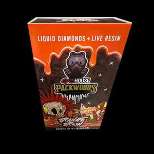 A Box of gas house packwoods orange crush
